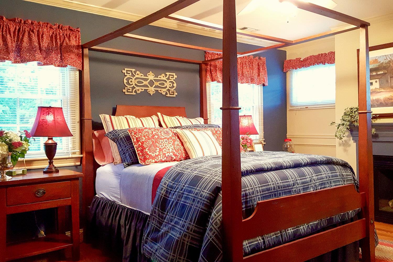Blue Iris Bedroom